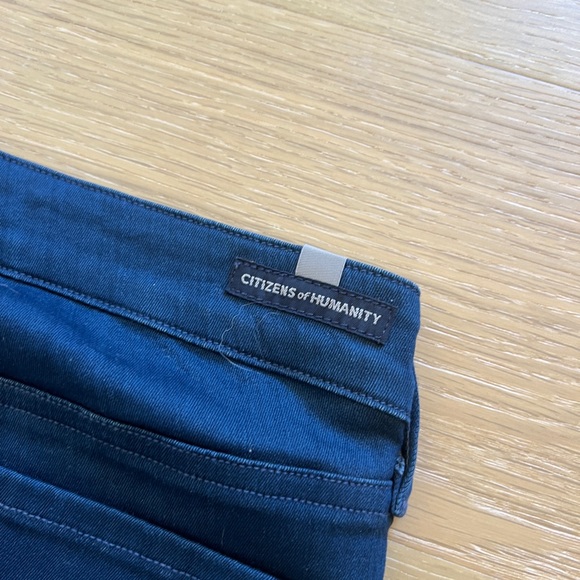 NWOT Arielle mid rise slim Citizens of Humanity dark wash jean. - Picture 6 of 6